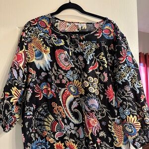 NWOT Hester and Orchard Linen Blend shirt size XL